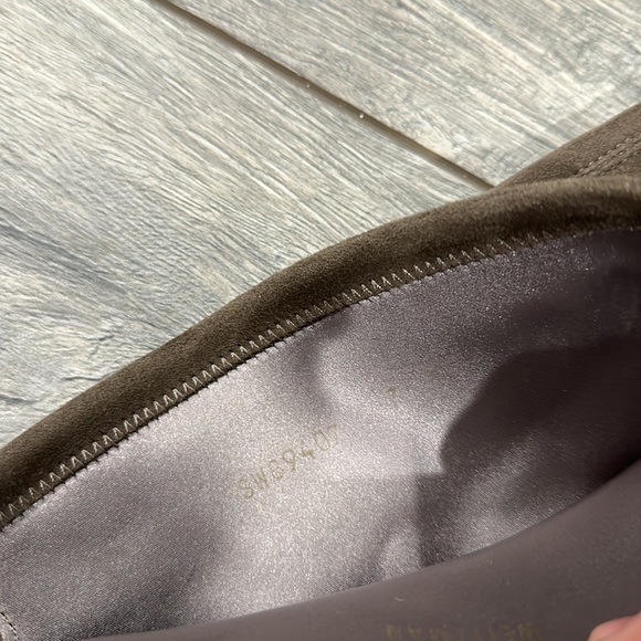 • Stuart Weitzman • Playtime Over The Knee High Suede Leather Boots Swamp Brown - Picture 8 of 8